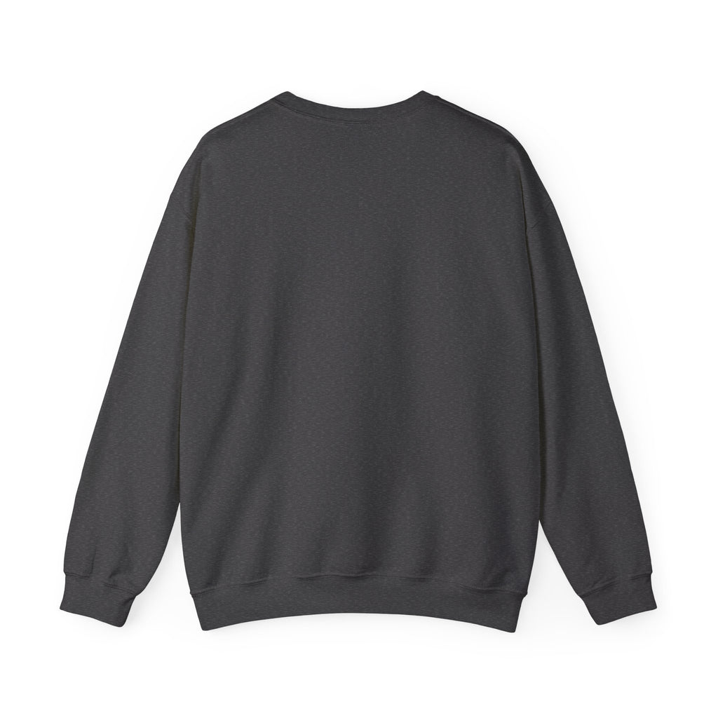 Halloween Ghosts Sweatshirt — Cute 'Boo' Trio with Pumpkins (Spooky Fall Crewneck)